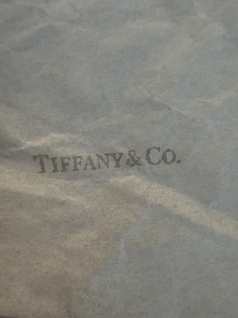 Tiffany & Co. tissue paper